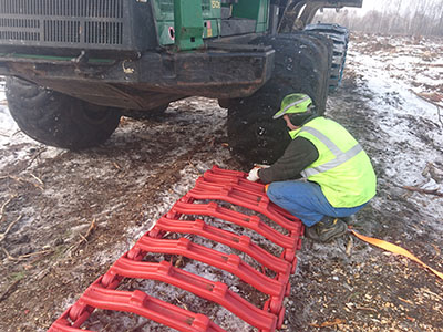 łańcuchy do maszyn leśnych